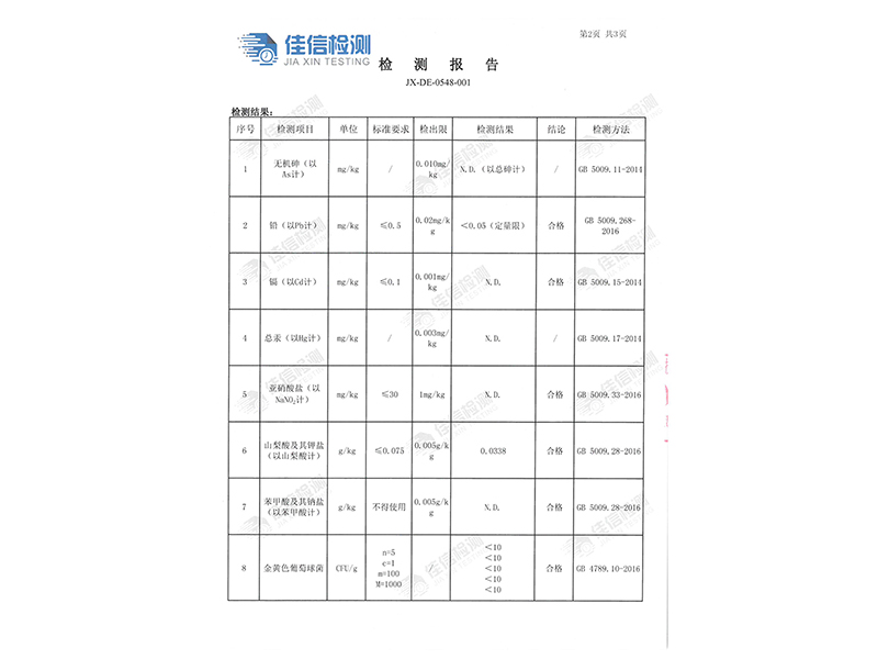 检测报告