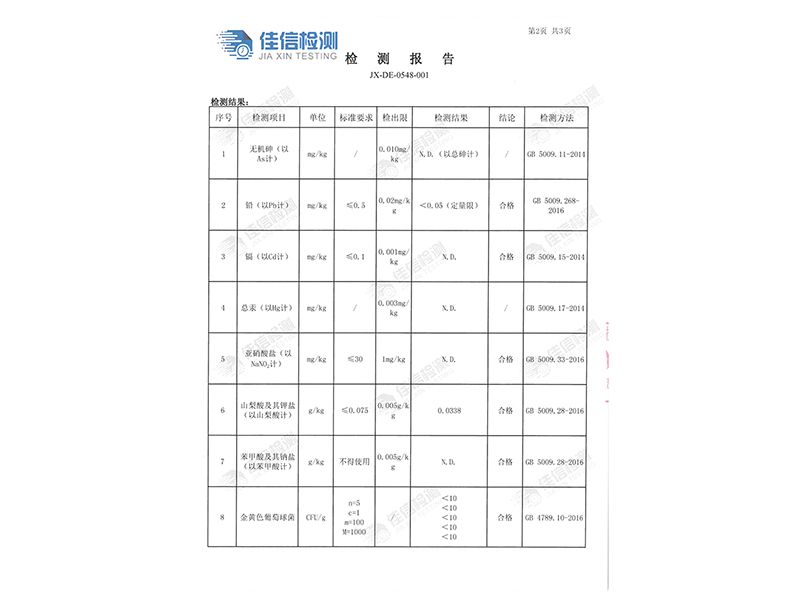 检测报告